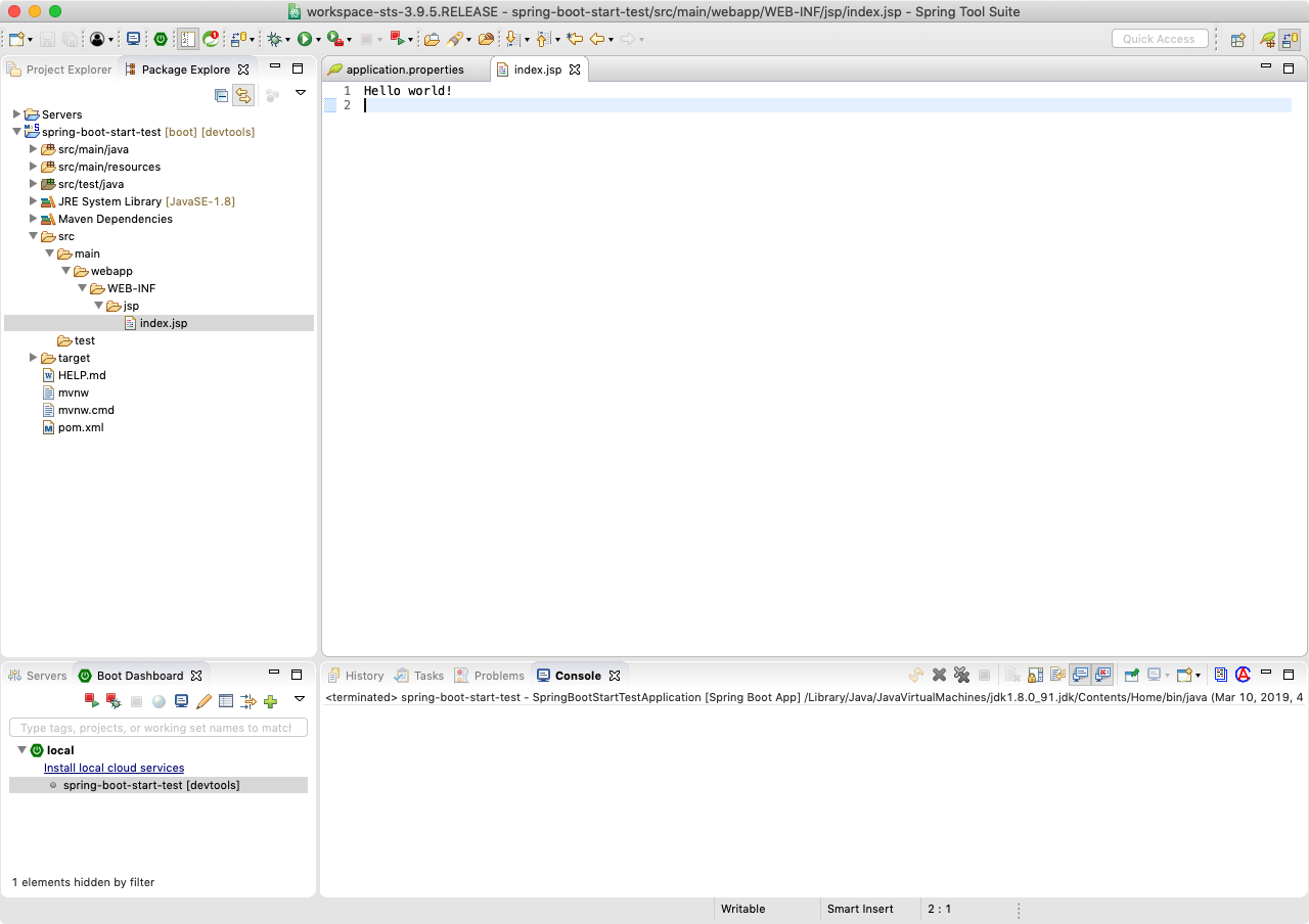 Spring boot 시작하기