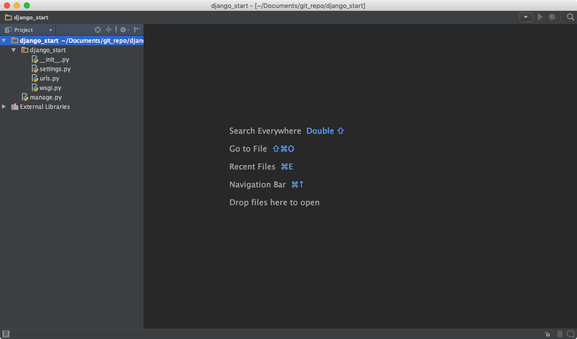 Python+Django 웹프로젝트 시작하기